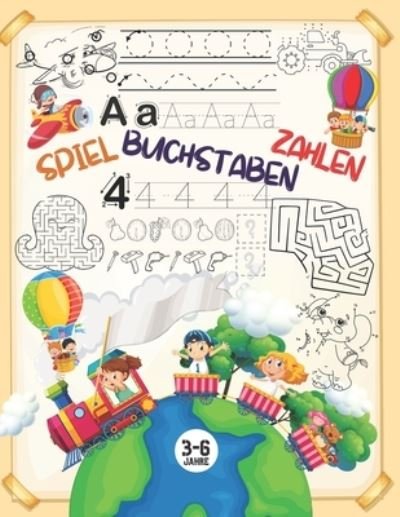 Cover for Pixa Education · Spiel - Buchstaben - Zahlen (Paperback Bog) (2020)