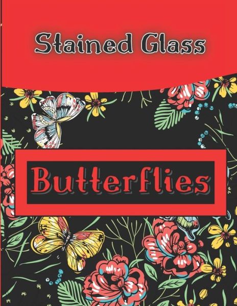 Cover for Andra D Bannister · Stained Glass Butterflies (Paperback Book) (2020)