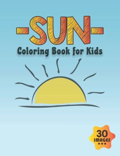 Cover for Neocute Press · Sun Coloring Book for Kids (Paperback Bog) (2020)