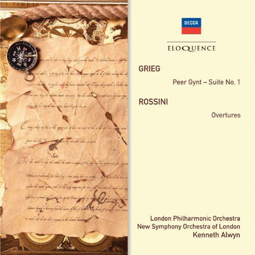 Cover for Grieg / Rossini · Peer Gynt - Suite No.1/overtures (CD) (2012)