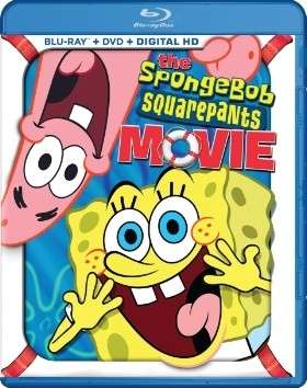 Cover for Spongebob Squarepants Movie (Blu-ray) (2014)