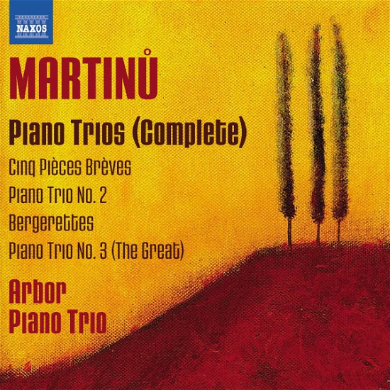 Cover for Arbor Piano Trio · Martinucomplete Piano Trios (CD) (2012)