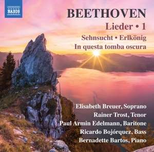 Cover for Breuer / Trost / Edelmann / Bartos · L.V. Beethoven: Lieder. Vol. 1 - Sehnsucht / Erlkonig / In Questa Tomba Oscura (CD) (2019)