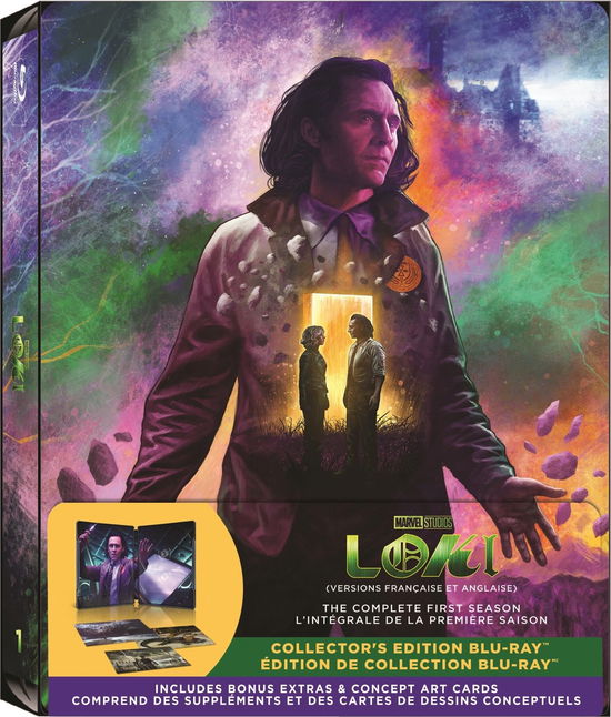 Blu-ray · Loki: Season 1 (Blu-ray/DVD) [Steelbook edition] (2023)