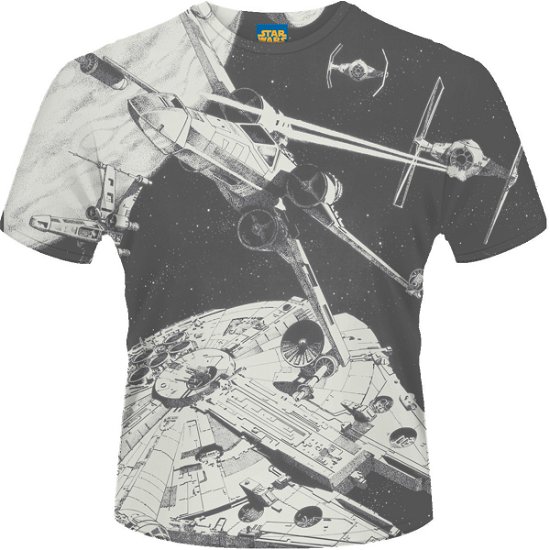 Cover for Star Wars · Space Battle -xxl-sub Dye (T-shirt) [size XXL] (2014)