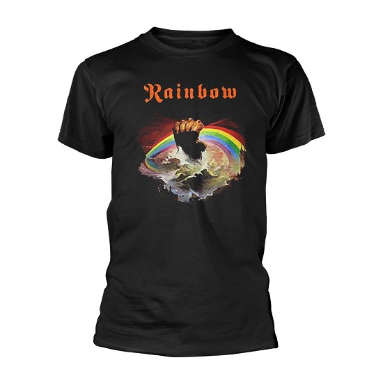 Cover for Rainbow · Rising (Black) (T-shirt) [size XL] (2022)