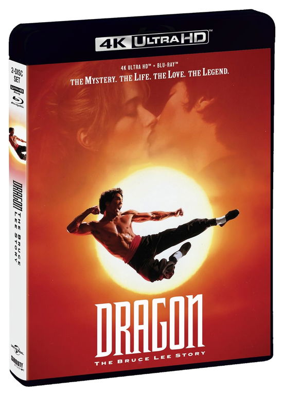 Cover for 4k Ultra Hd · Dragon: the Bruce Lee Story (4K Ultra HD) (2024)