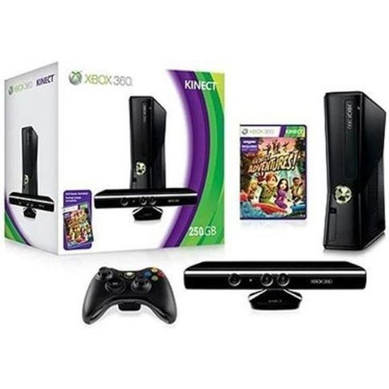 Microsoft Xbox 360 250GB Console bundle w Kinect - Microsoft - Gra -  - 0885370236170 - 