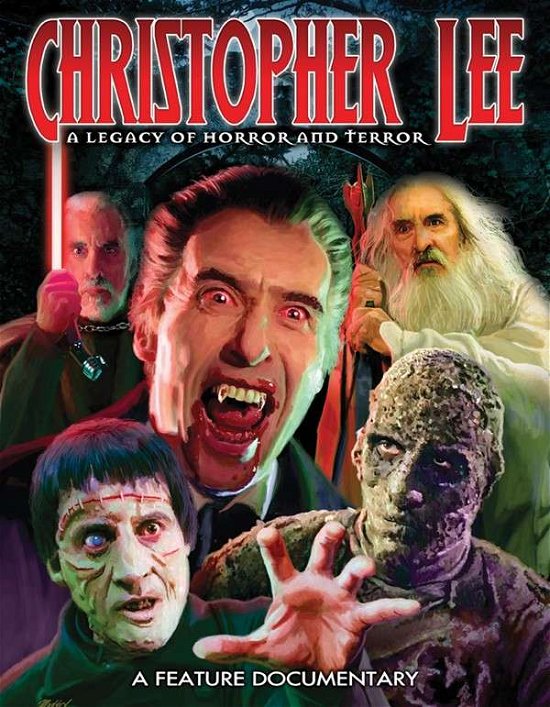 Cover for Christopher Lee · Legacy of Horror and Terror (DVD) (2016)