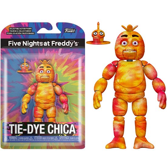 Cover for Funko Action Figures: · Five Nights at Freddy's Tiedye- Chica (Figurine) (2022)