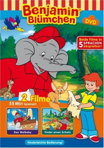 Cover for Benjamin Blümchen · Das Walbaby / Findet Einen Schatz (DVD) (2006)