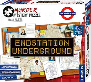 Cover for Murder Mystery Puzzle · Spiel - Murder Mystery Puzzle - Endstation Underground (Toys)