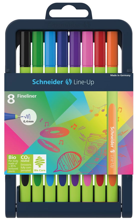 Cover for Schneider · Schneider 8er Box Fineliner (N/A) (2017)