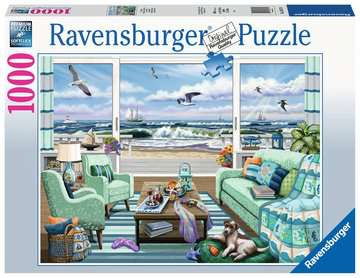 Strandhuisje (1000 Stukjes) - Puzzle - Brætspil - Ravensburger - 4005556168170 - 15. september 2022