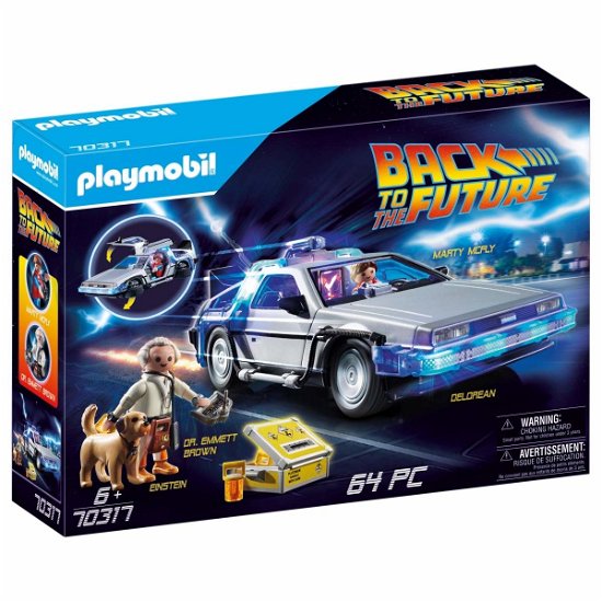 Cover for Playmobil · DeLorean Playmobil (70317) (Leketøy)