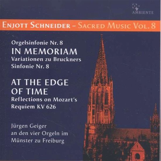 Cover for Enjott Schneider · Geistliche Musik Vol.8 (CD) (2013)