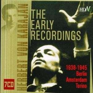 Cover for Von Karajan Herbert · Early Recordings (CD)