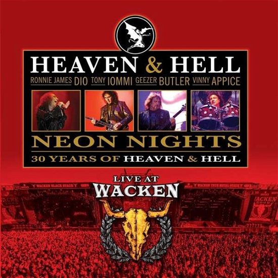 Cover for Heaven &amp; Hell · Neon Nights: Live at Wacken (Transparent Vinyl) (LP) [Limited edition] (2017)