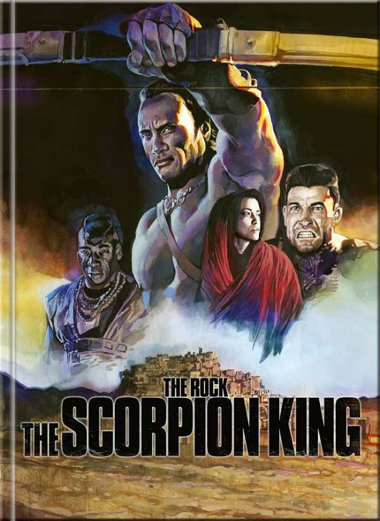 The Scorpion King - 4k Ltd. Mediabook (Cover A) - Johnson,dwayne / Hu,kelly / Duncan,clarke - Film - HANSESOUND KAUF - 4250124330170 - 25. mars 2022