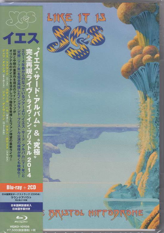 Cover for Yes · Like It is - Yes at the Bristol Hippodrome &lt;limited&gt; (MBD) [Japan Import edition] (2014)