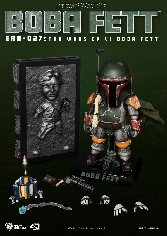 Cover for Star Wars · Star Wars Episode VI Egg Attack Actionfigur Boba F (Spielzeug) (2022)