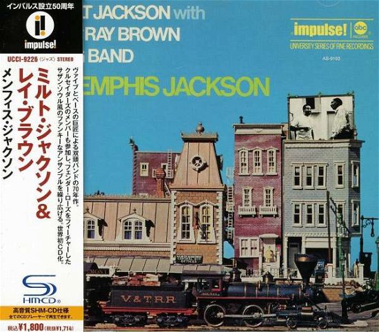 Cover for Jackson, Milt / Ray Brown · Memphis Jackson (CD) (2014)