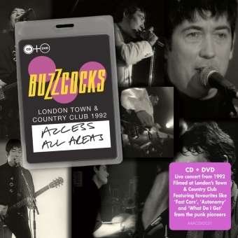 Cover for Buzzcocks · Access All Areas - Live (DVD/CD) (2019)