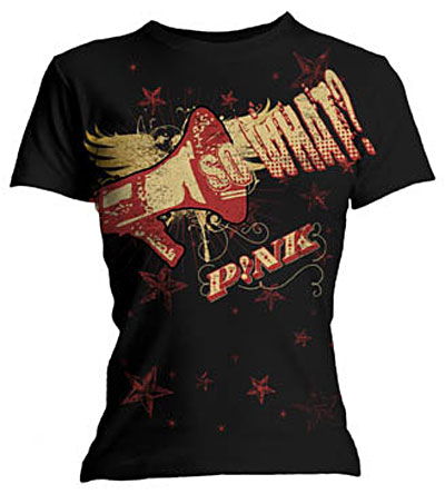 Cover for P!nk · So What Megaphone,girlie,gr??e S,schwarz (MERCH) [size S] (2009)