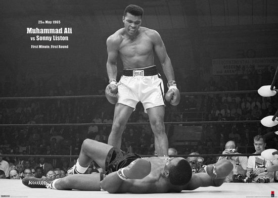 Cover for Muhammad Ali · Muhammad Ali - V Liston Landscape (Poster 100X140 Cm) (Toys)