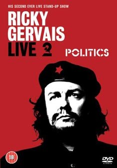 Cover for Ricky Gervais Live 2 - Politic · Ricky Gervais - Live 2 - Politics (DVD) (2004)