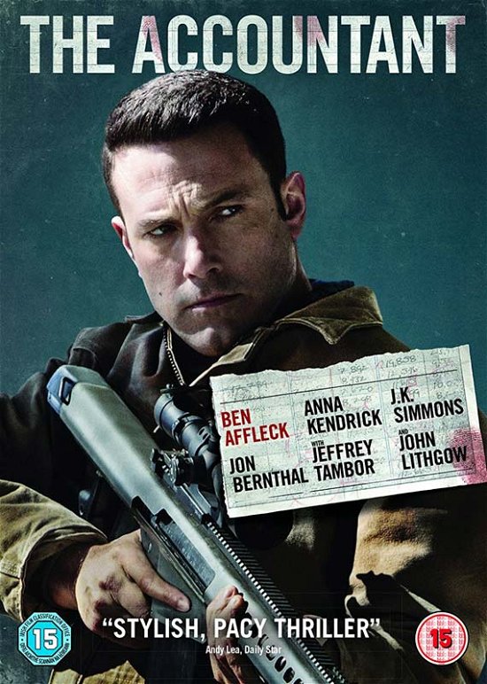 Cover for The Accountant (DVD) (2017)