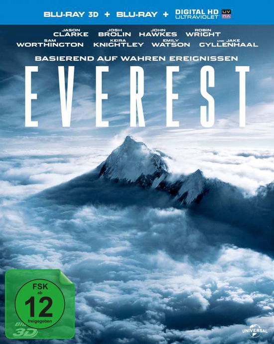 Cover for Jason Clarke,josh Brolin,sam Worthington · Everest 3D (Blu-ray 3d+blu-ray) (Blu-ray) (2016)