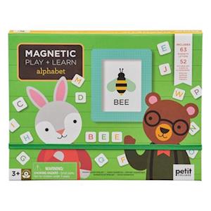 Cover for Petit Collage · Alphabet Magnetic Play + Learn (ACCESSORY) (2020)