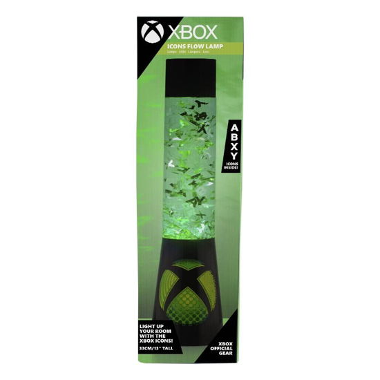 Cover for Paladone Products Ltd · XBOX - Xbox - Plastic Flow Lamp 33cm (Legetøj) (2023)