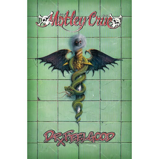 Cover for Mötley Crüe · Motley Crue Textile Poster: Doctor Feelgood (Plakat)