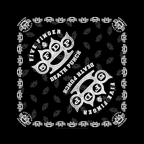 Five Finger Death Punch Unisex Bandana: Knuckles - Five Finger Death Punch - Merchandise -  - 5056365727170 - 