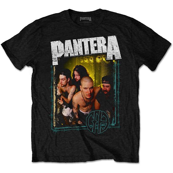 Pantera Unisex T-Shirt: Barbed - Pantera - Gadżety -  - 5056368698170 - 