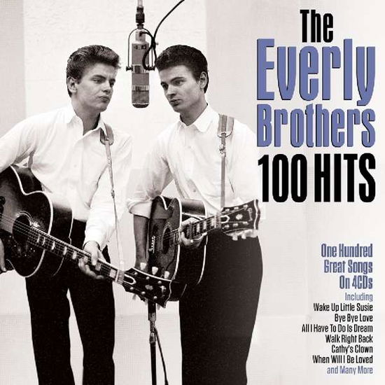 100 Hits - The Everly Brothers - Musiikki - NOT NOW - 5060324800170 - torstai 19. lokakuuta 2017