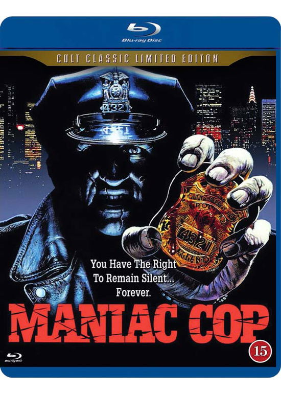 Cover for Maniac Cop (Blu-Ray) [Limited edition] (2022)