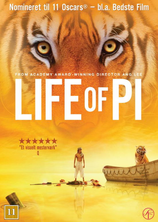 Life Of Pi DVD -  - Elokuva - Fox - 5707020526170 - tiistai 30. huhtikuuta 2013