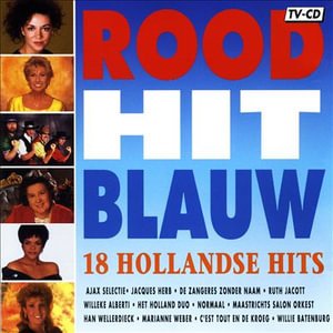 Cover for Rood hit Blauw · 18 Hollandse Hits (CD)