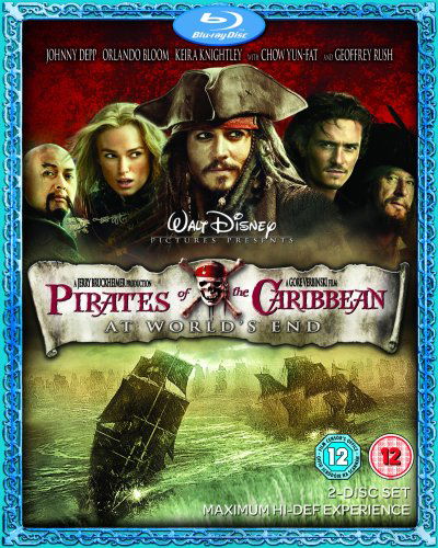 Cover for Pirates of the Caribbean - at · Pirates Of The Caribbean - At Worlds End (Blu-ray) (2007)