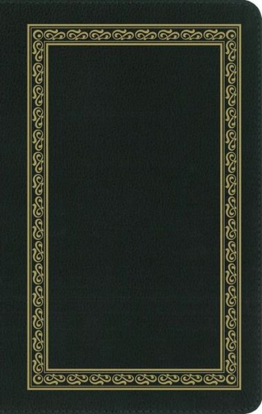 Cover for Zondervan · NIV, Personal Size Bible, Large Print, Premium Goatskin Leather, Green, Premier Collection, Black Letter, Gauffered Edges, Comfort Print (Läderbok) (2022)