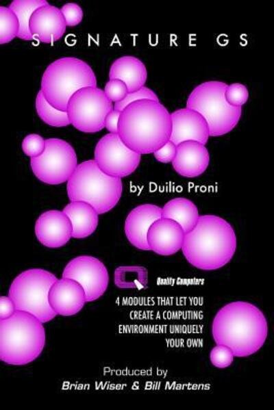 Cover for Duilio Proni · Signature GS (Paperback Book) (2019)