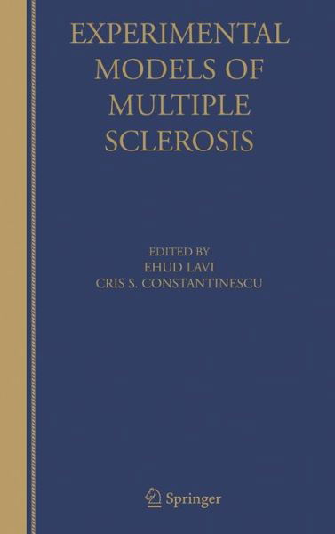 Cover for Ehud Lavi · Experimental Models of Multiple Sclerosis (Hardcover bog) [2005 edition] (2005)