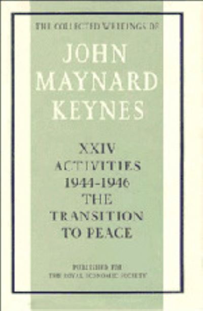 Cover for John Maynard Keynes · The Collected Writings of John Maynard Keynes - The Collected Writings of John Maynard Keynes (Hardcover Book) (1978)