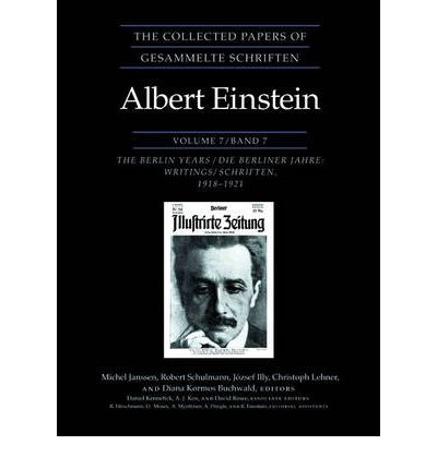 Cover for Albert Einstein · The Collected Papers of Albert Einstein, Volume 7: The Berlin Years: Writings, 1918-1921 - Collected Papers of Albert Einstein (Hardcover Book) (2002)