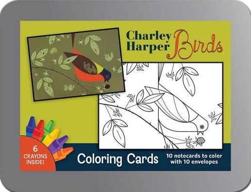 Cover for Charley Harper · Charley Harper Birds Coloring Cards (Print) (2013)