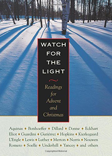 Cover for Dietrich Bonhoeffer · Watch for the Light: Readings for Advent and Christmas (Hardcover Book) (2014)