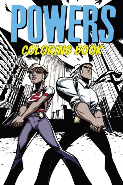 Cover for Michael Avon Oeming · Powers Coloring Book (Pocketbok) (2017)